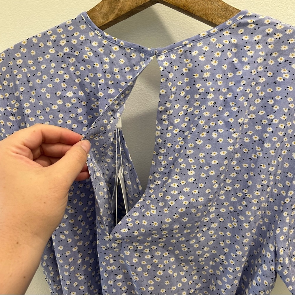 Rails Sofia Romper Medium NWT Daisy Blue - Picture 9 of 15